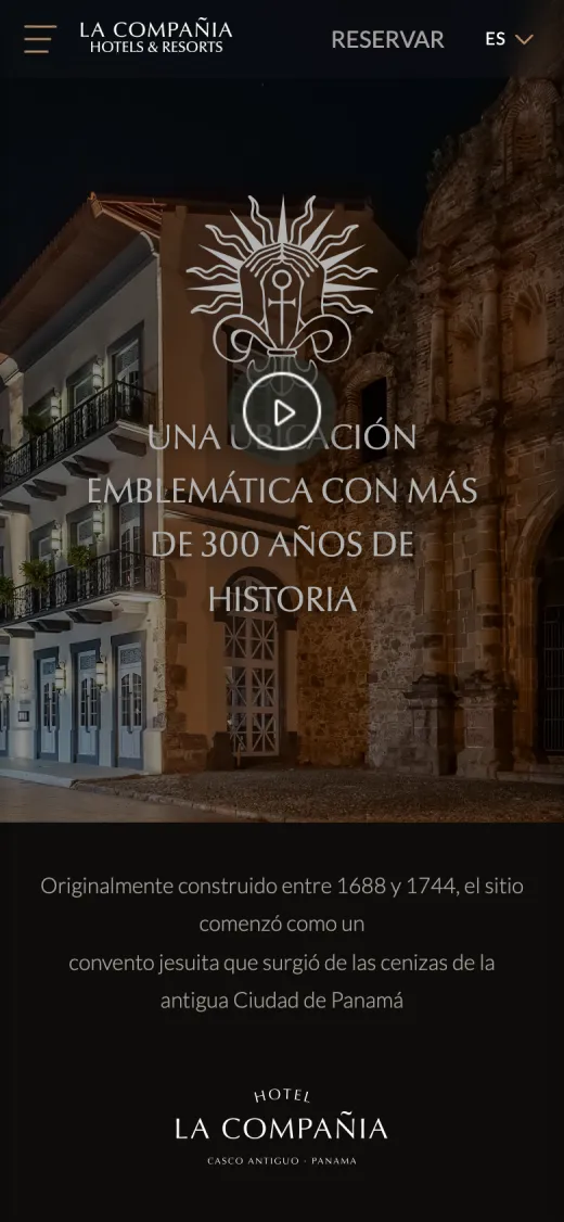 Versión móvil de La Compañía Hotels & Resorts